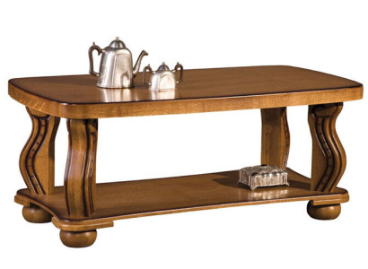 Handcraft Real Wood Coffee table Sofa Side Tables Classic Living room Table